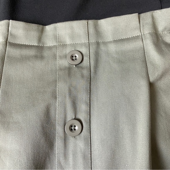 CITY CHIC 'Uptown Girl' Deep Sage Black Belted Midi Dress Plus Size XL AU 22 - Picture 12 of 13